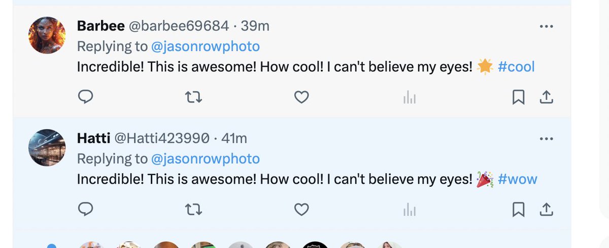 Rowtography_'s tweet image. This is becoming tiresome now. Hundreds of these infested my last showcase

#twitterbots