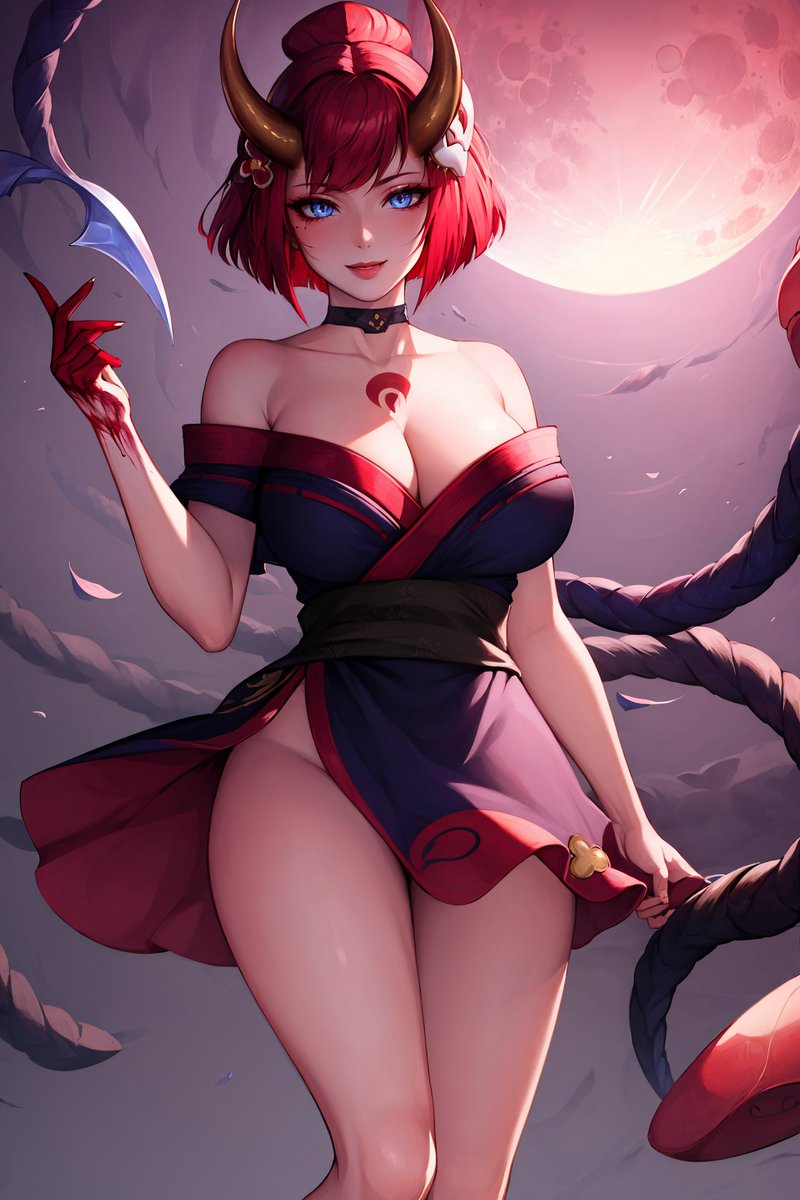 Ahri_AI's tweet photo. #LoRA Blood Moon Evelynn | League of Legends Available here: https://t.co/wgsE4NJ8Mi #AIart #stablediffusion #AIArtworks #AI #AIイラスト #LeagueOfLegendsFanArt #evelynn  #fanart #bloodmoon https://t.co/5Fb92Frj7Z
