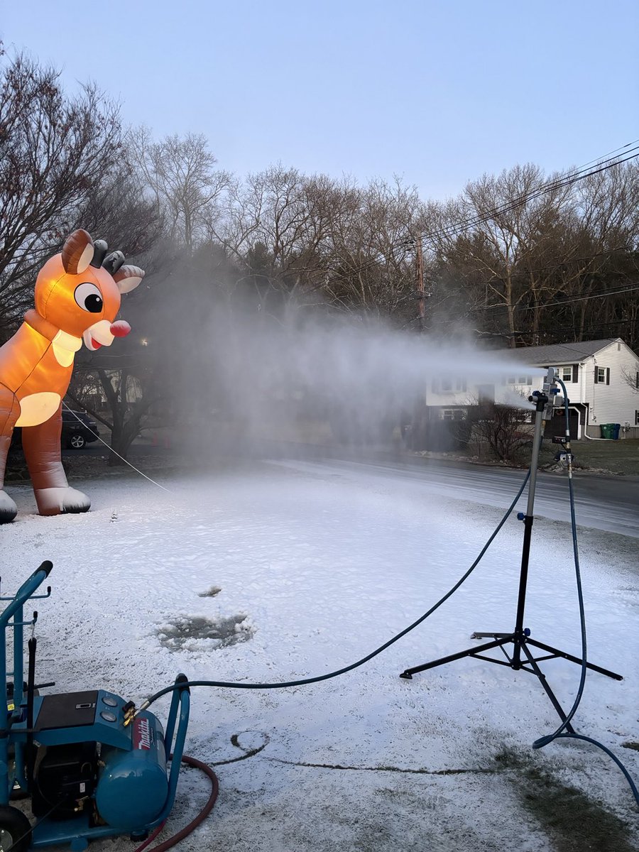 Looking like a white Christmas 💪🏼💪🏼💪🏼