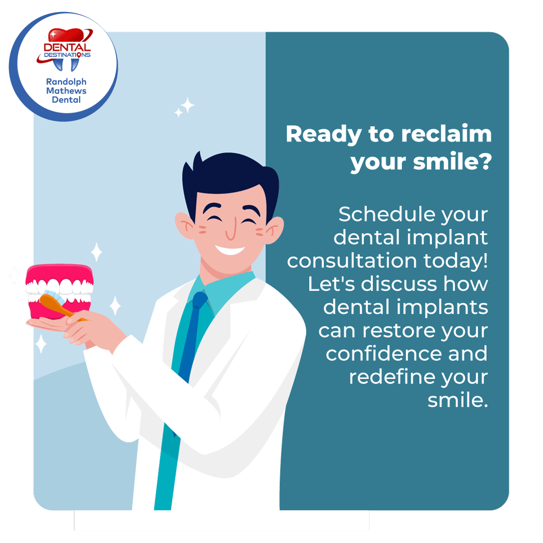 RMathewsDental's tweet photo. Ready to Reclaim Your Smile? 😁 Schedule your Dental Implant Consultation Today! Let's discuss how dental implants can restore your confidence and redefine your smile. Take the first step towards a brighter, more confident you! 💫 #DentalImplants #ConfidenceInEverySmile https://t.co/H0rkL6FQnX