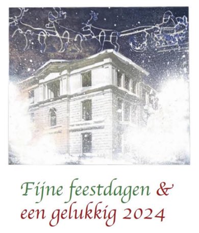 Prettige kerstdagen en een gelukkig 2024 #praedinius #gymnasium