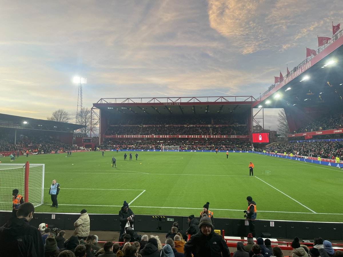 JSully21's tweet image. The City Ground @NFFC #afcb