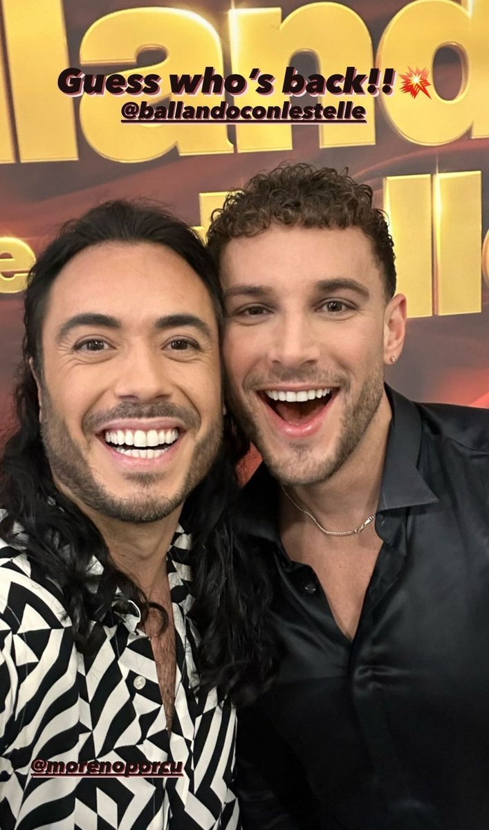 GUESS CHI HA URLATO VEDENDO QUESTA FOTO❤🥺

#BallandoConLeStelle 
#BimbediMorenoeAlex