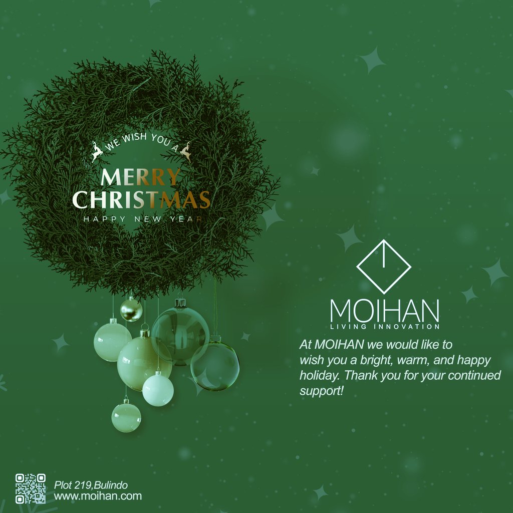 0000Mats's tweet photo. 🎄 Wishing our valued clients a Merry Christmas filled with joy, warmth, and prosperity! Thank you for a wonderful year. Looking forward to more success together in the coming year. 🎅 #MerryChristmas #Gratitude #Moihan #uganda🇺🇬 @moihan01 https://t.co/3JhxsWGbN9