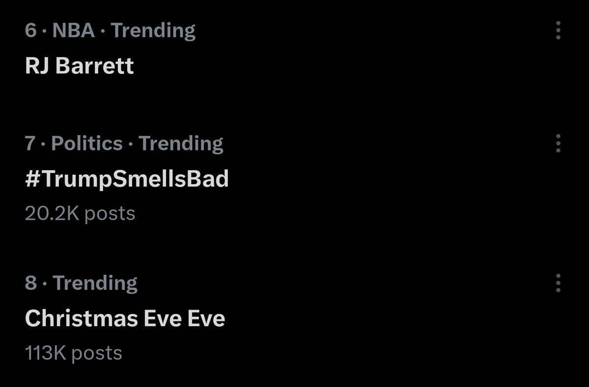 TWEEPS! trump is FURIOUS that the hashtag #TrumpSmellsBad is now trending at number 7 on Twitter!

If you folks keep replying and RTing #TrumpSmellsBad, it will probably jump all the way up to Number ONE.

Think of all the ketchup bottles broken because #TrumpSmellsBad!😆😆😆