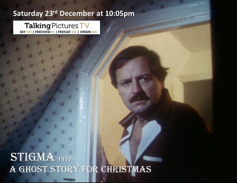 TalkingPicsTV's tweet image. An ancient curse is unleashed in A GHOST STORY FOR CHRISTMAS: STIGMA (1977) 10:05pm. Premiere #PeterBowles #KateBinchy #JonLaurimore drama #TPTVsubtitles