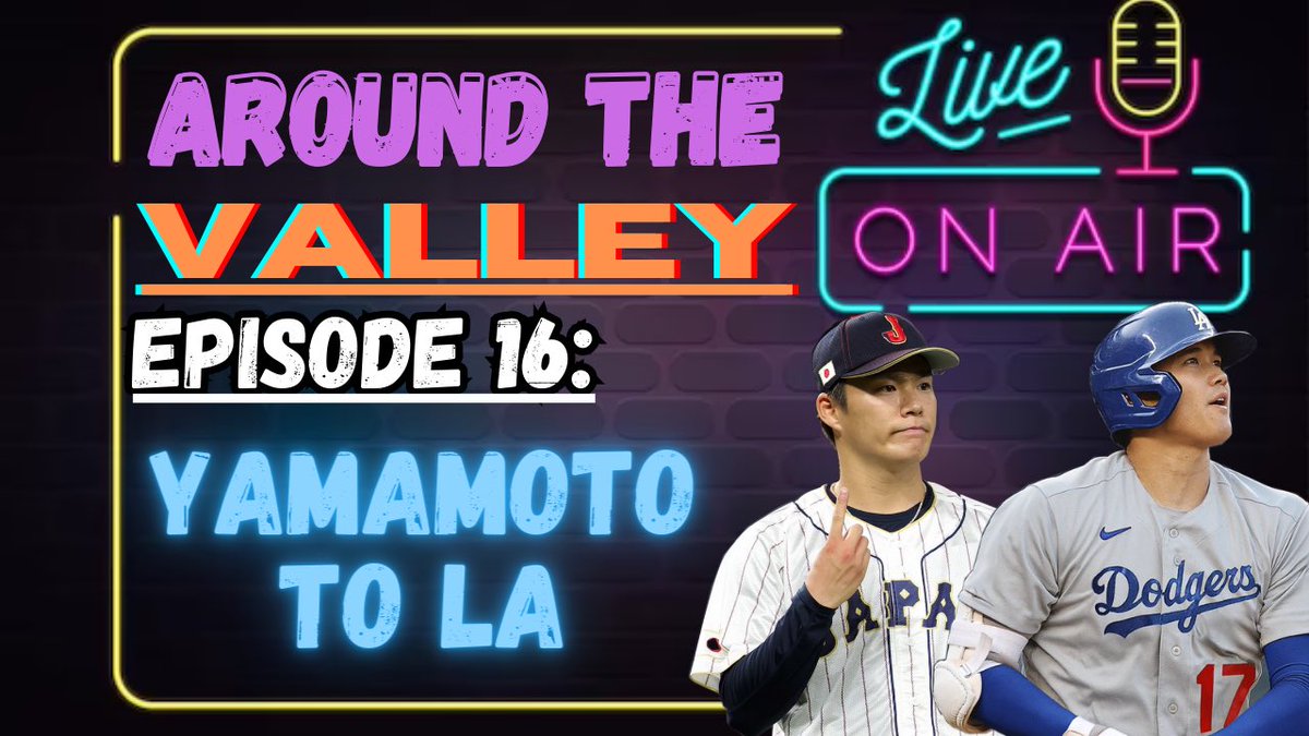 theaztrl's tweet photo. 🚨Episode 16 Is Set Up🚨
Surprise, since Christmas is on Monday, we’re getting another episode in today! We’ll be discussing Yamamoto to LA, the Week 16 Christmas week games, and our usual NBA picks… @GenereauxRandy @MR_YTC1999 https://t.co/IHnhb5QbEO