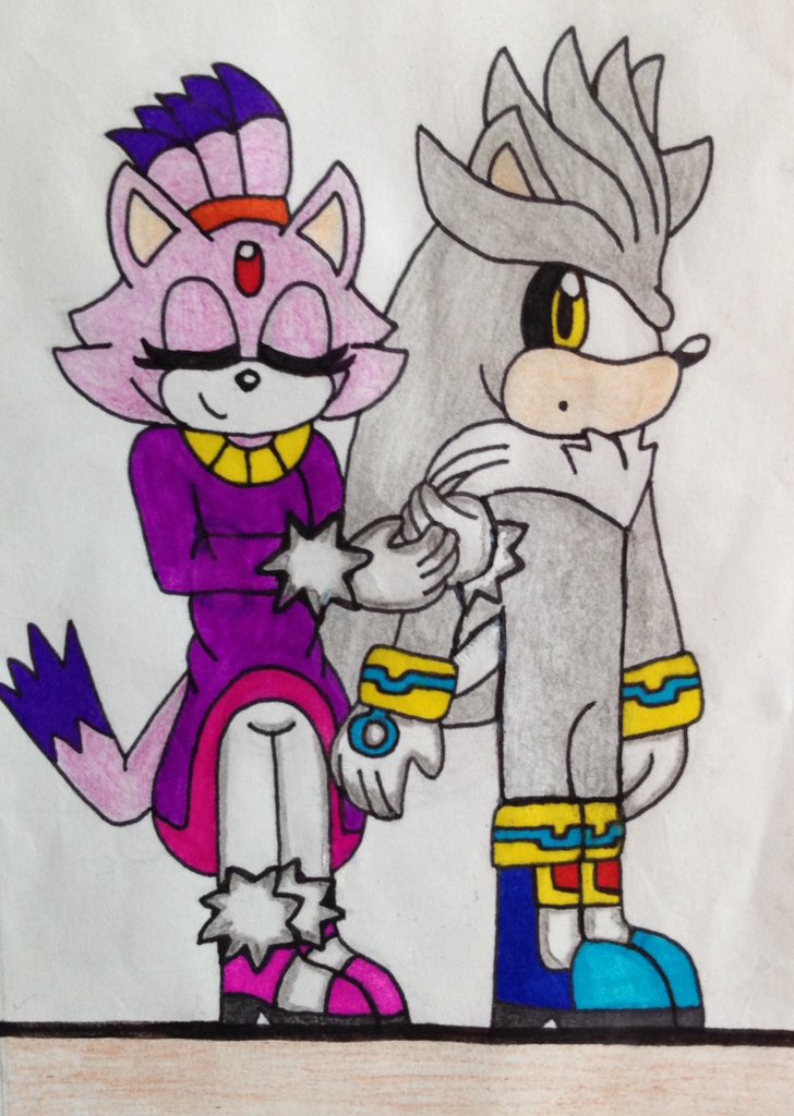 Beth1993Beth's tweet photo. #SilverTheHedgehog #blazethecat #silverxblaze #silvaze https://t.co/vGnICd4B2N