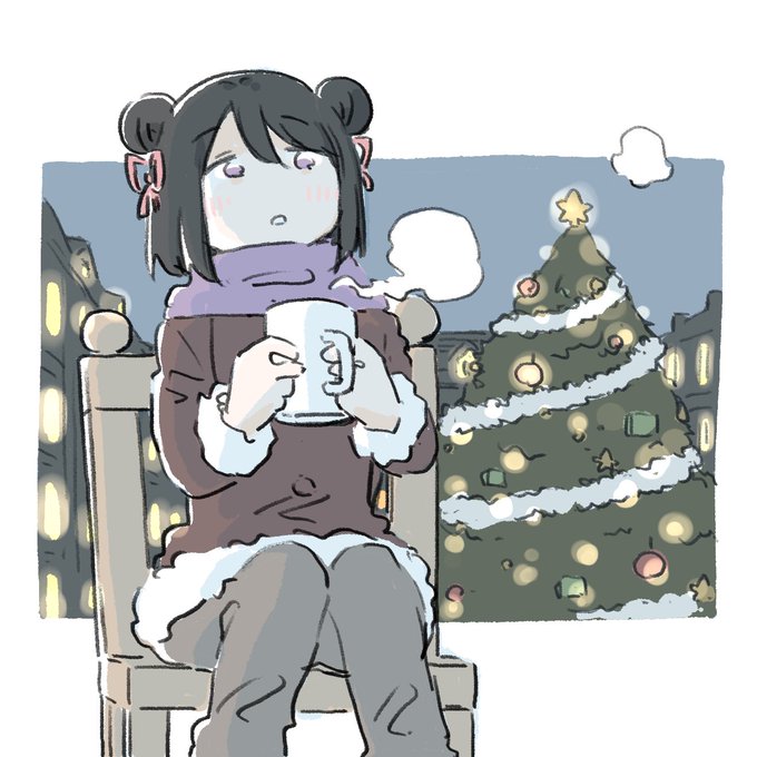 「クリスマス 座る」のTwitter画像/イラスト(新着)｜3ページ目