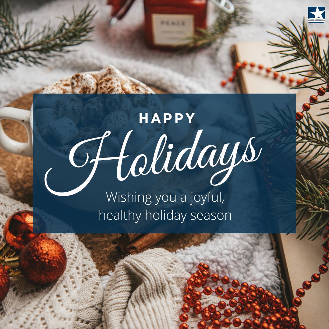 Wishing you a joyful holiday from our teams at the MHA, the MHA Keystone Center and the MHA Service Corporation. Thank you to the healthcare teams working around the clock to keep our communities healthy and safe this holiday season. ❤️☃️