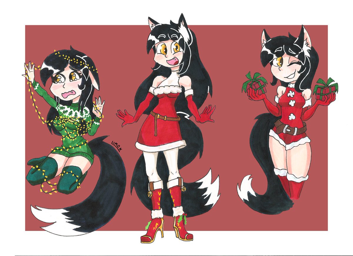limon_only's tweet photo. Christmas Callie https://t.co/hOUmWHy7NM