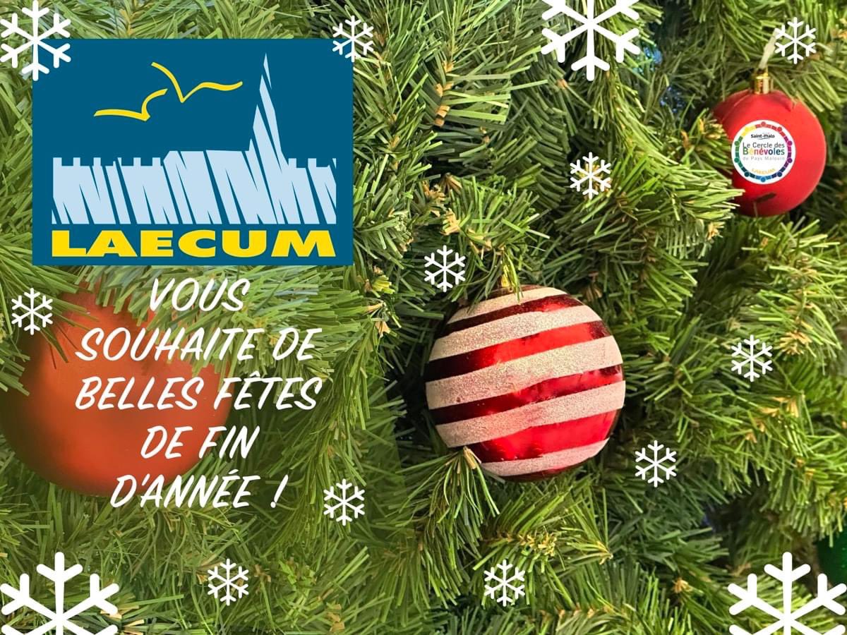 ❄️ LAECUM vous souhaite de belles fêtes de fin d'année ! 🎄🎅