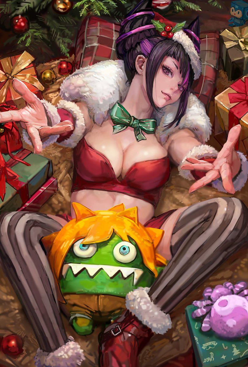 KnottedSpider's tweet photo. ❝ Guess who's back to steal your presents~ ❞ https://t.co/Z7wtcz301O