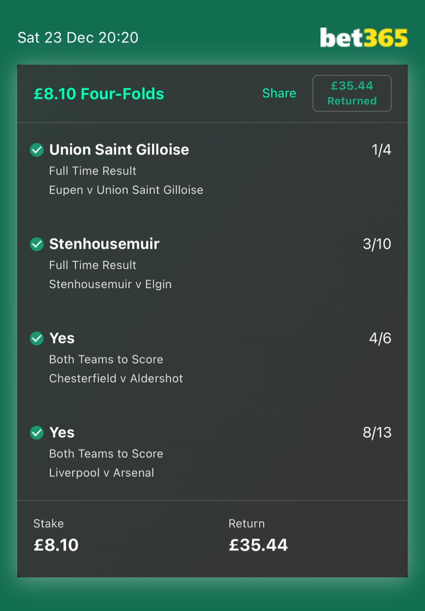 FormleFootball's tweet image. Small victory, but signs we are getting more accurate with the BTTS