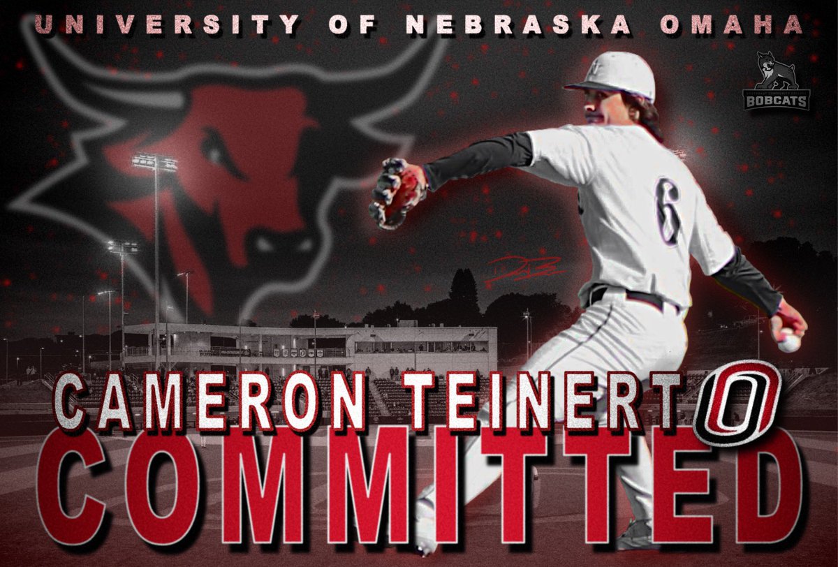 Committed. I'm very excited to become a part of <a href="/OmahaBSB/">Omaha Baseball</a> and to be a Mav. Thank you to my family for everything and to my coaches <a href="/SCCBASEBALLNE/">SCC Baseball</a> for everything they have done for me. #GoMavs