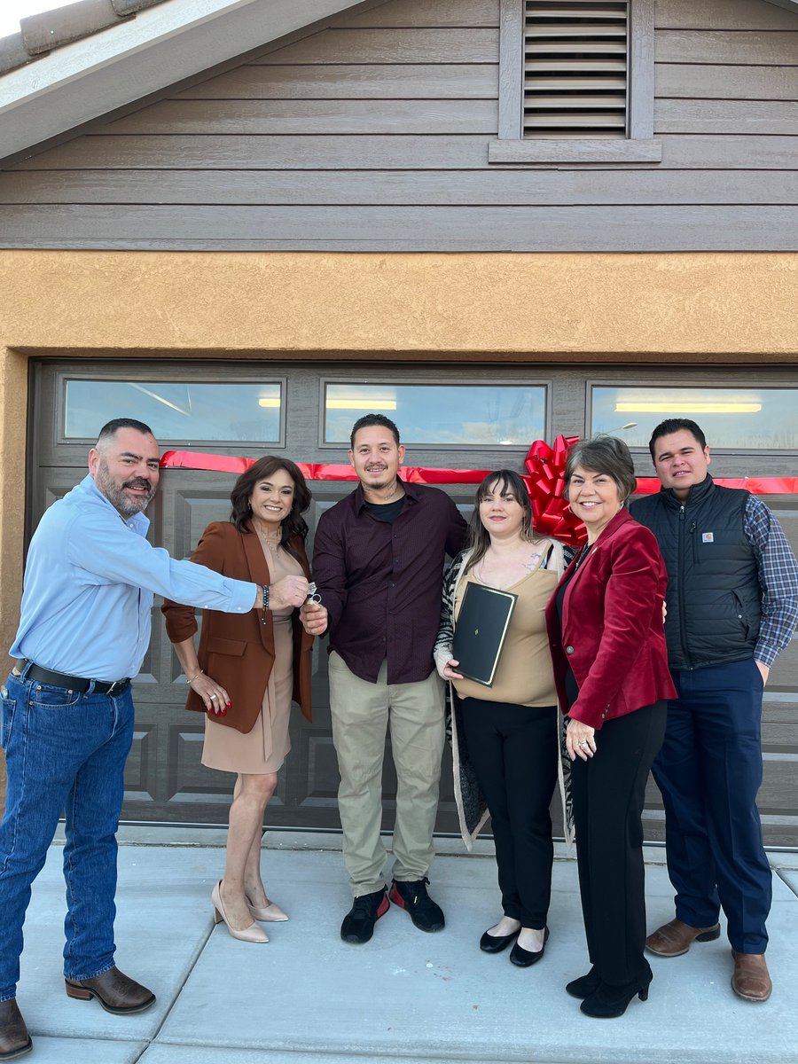 Happy Holidays from RD AZ! We recently celebrated the completion of the last home in a subdivision in Somerton, proudly supported by our 502 Direct Loan Program.