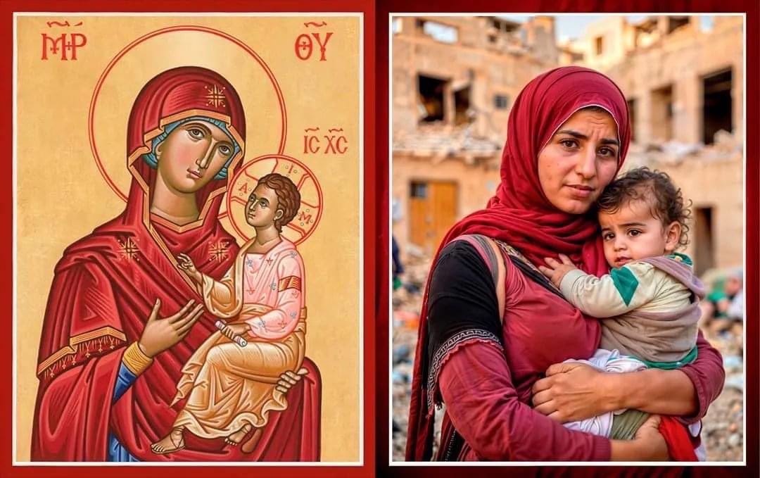 As you celebrate the birth of the baby on the left, don’t turn a blind eye to what’s happening to his brother on the right.