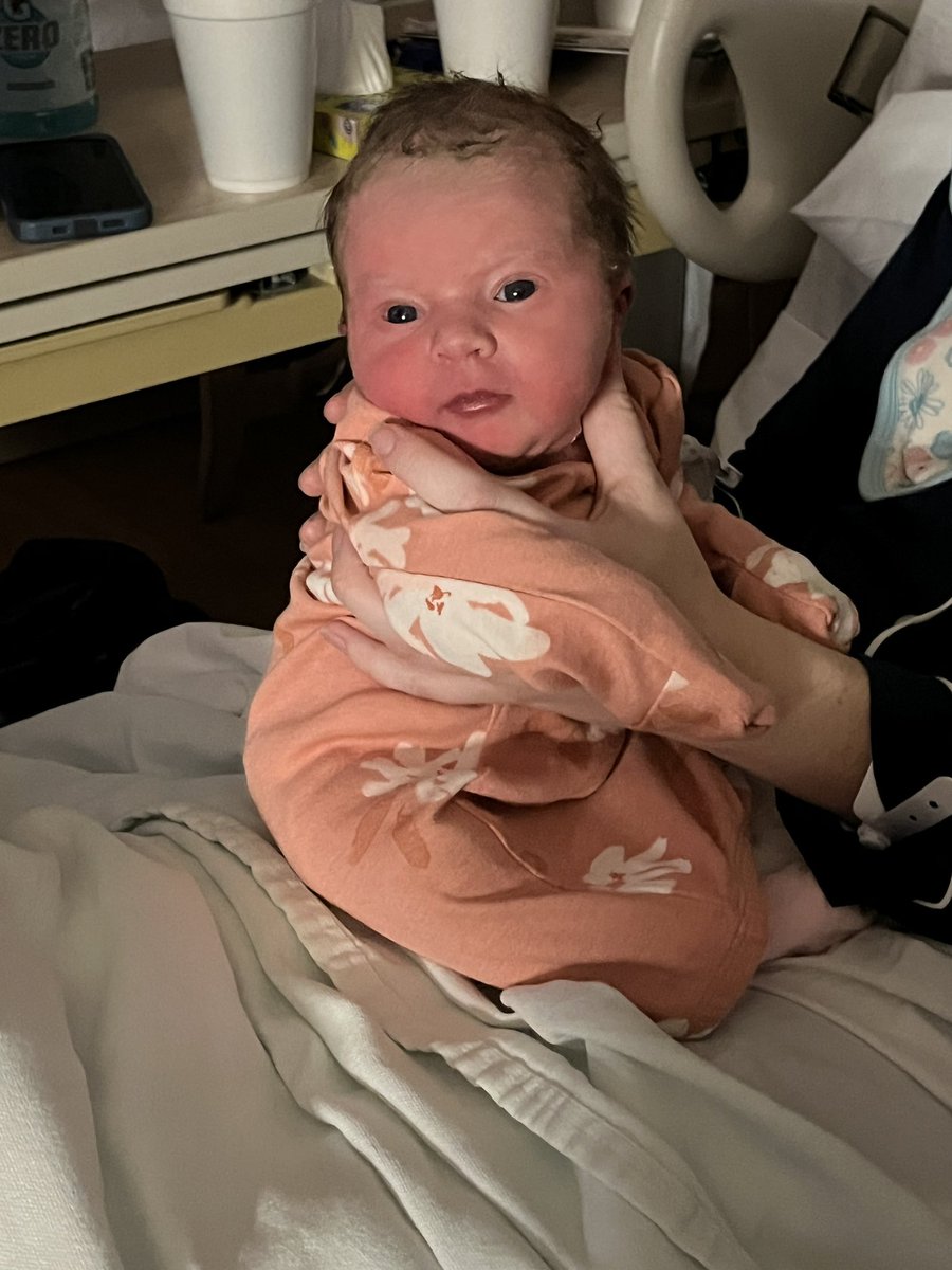 New addition to the Farm!!  Congrats to Coach Ward and Olivia as they welcome Charlotte Rose Ward to the Family!  #MOOOO