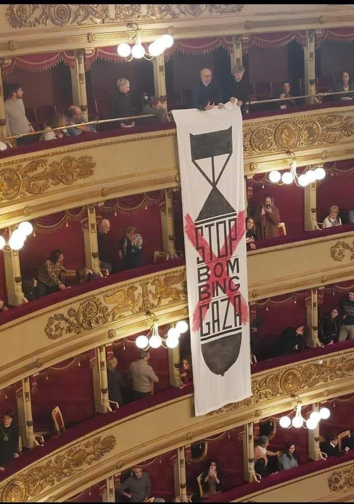 La Scala Theatre, Milan, Italy. #FreePalestine 🇵🇸