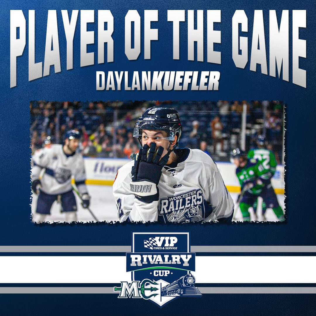 RailersHC's tweet photo. Your @VIPTiresService Rivalry Cup Player of the Game: Daylan Kuefler 2️⃣2️⃣‼️

#RailersHC https://t.co/oqrbSisrgj