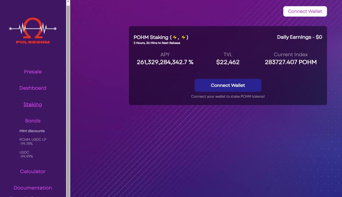 GuaposSweater's tweet image. Ohm forks (3,3) aren&apos;t dead after all.  This one launched earlier this year on Pulse. #ohmfork
