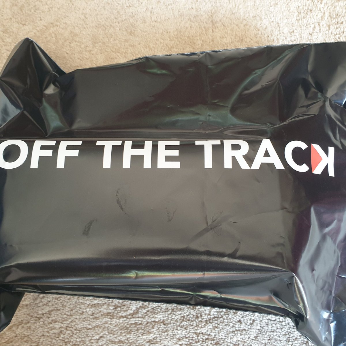 Thanks to <a href="/OffTheTrackPod/">Off The Track</a> for the present  I will open it tomorrow.  #offthetrackpod #f1inschoolshq