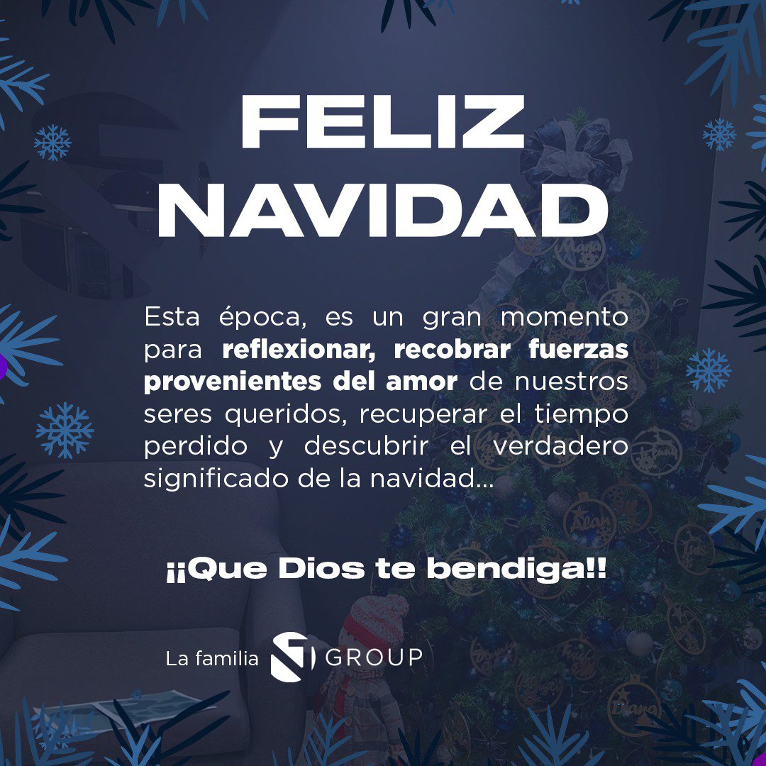 NextTechMX's tweet photo. La magia de la Navidad está en compartir momentos llenos de amor y significado. ¡Felices fiestas te desea la familia NT Group! https://t.co/5WiMeWOtAB