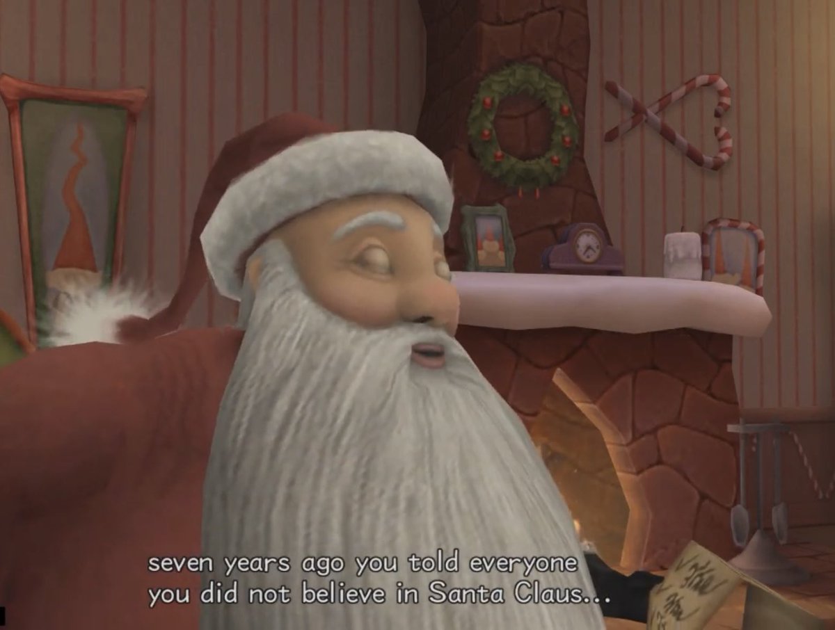 thegamersjoint's tweet photo. Kingdom Hearts fact:
Sora told his friends he didn’t believe in Santa Claus when he was 8 years old resulting in him not being on Santa’s nice list https://t.co/QRrD2hKi6p