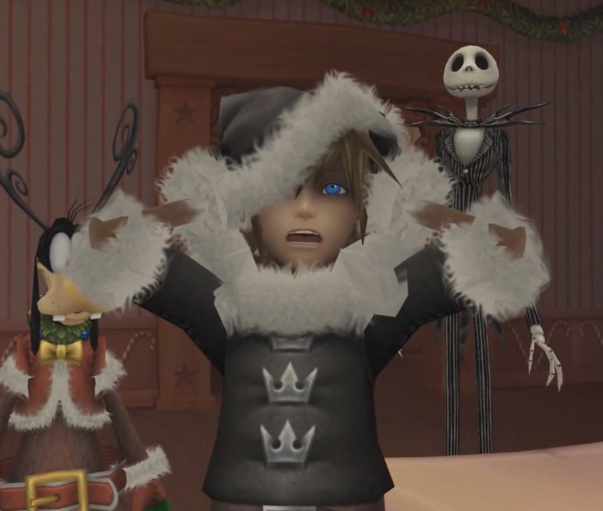thegamersjoint's tweet photo. Kingdom Hearts fact:
Sora told his friends he didn’t believe in Santa Claus when he was 8 years old resulting in him not being on Santa’s nice list https://t.co/QRrD2hKi6p