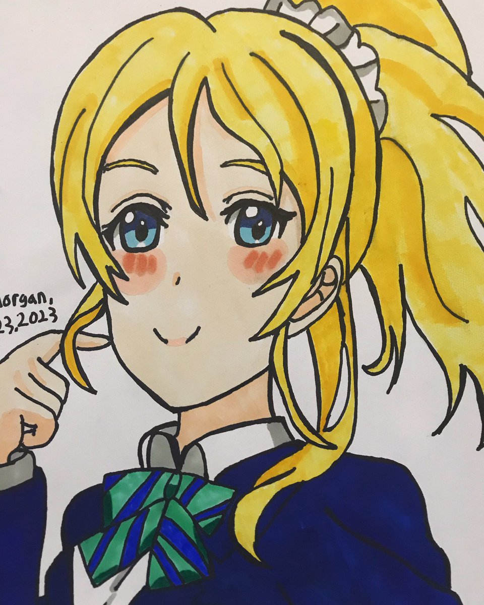 Eli Ayase from Love Live!#lovelive #AnimeArt