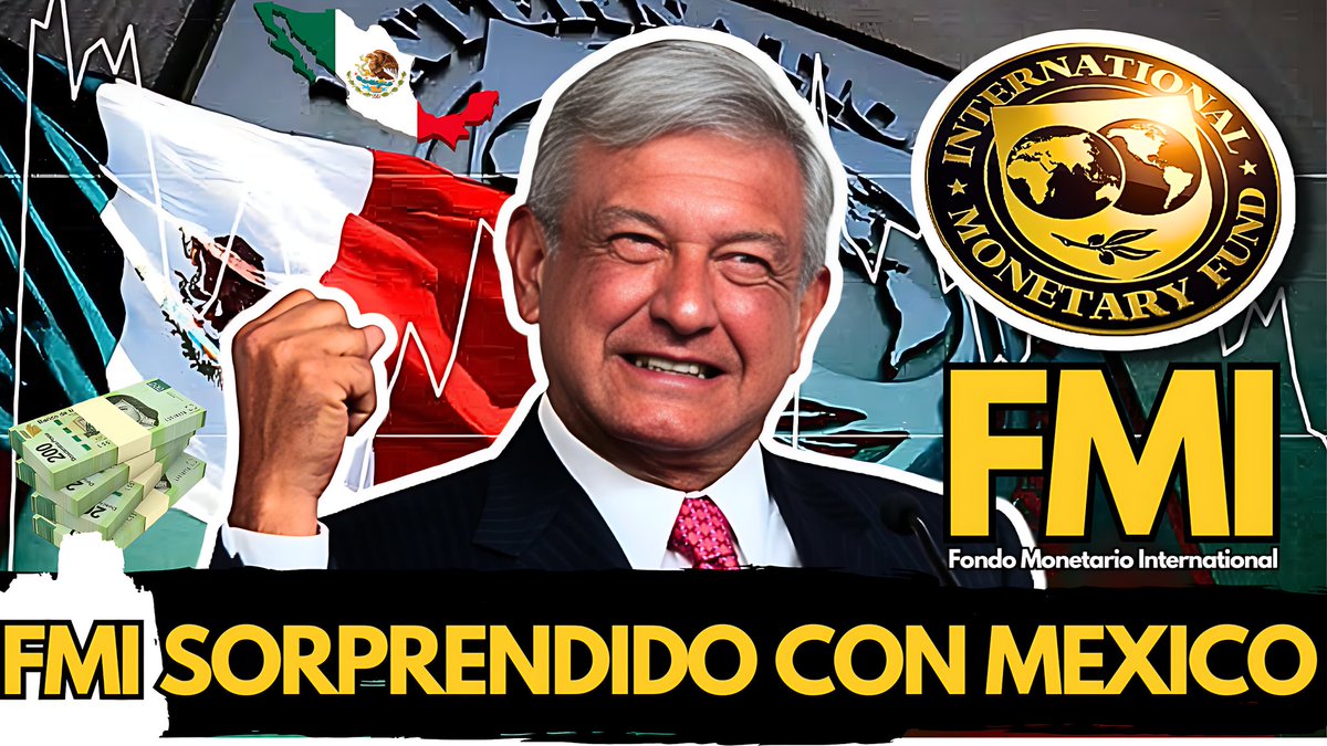DiarioGutenberg's tweet photo. 🟢FMI: MÉXICO CRECERÁ 3.9% 🔴Gracias a las Politicas De LÓPEZ OBRADOR 💵💲 👇👇👇👇
https://t.co/blnj782KEU

#TEMPEST #StarAcademyleLive #MyDemonEp9 #FrosinoneJuve https://t.co/UV9pLHFKSp