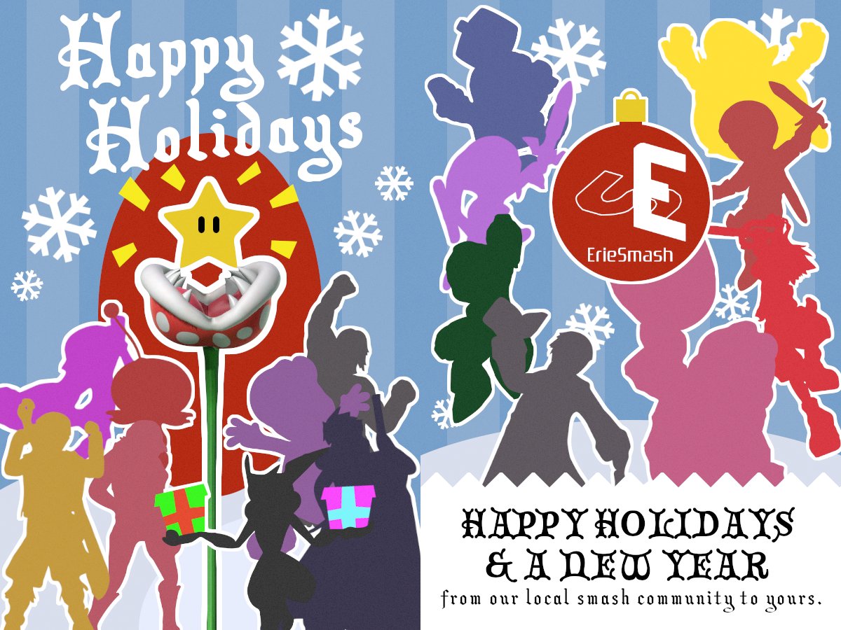 Happy Holidays and a New Year from our local scene to yours! Thank you for another year of games and here's to a year more!