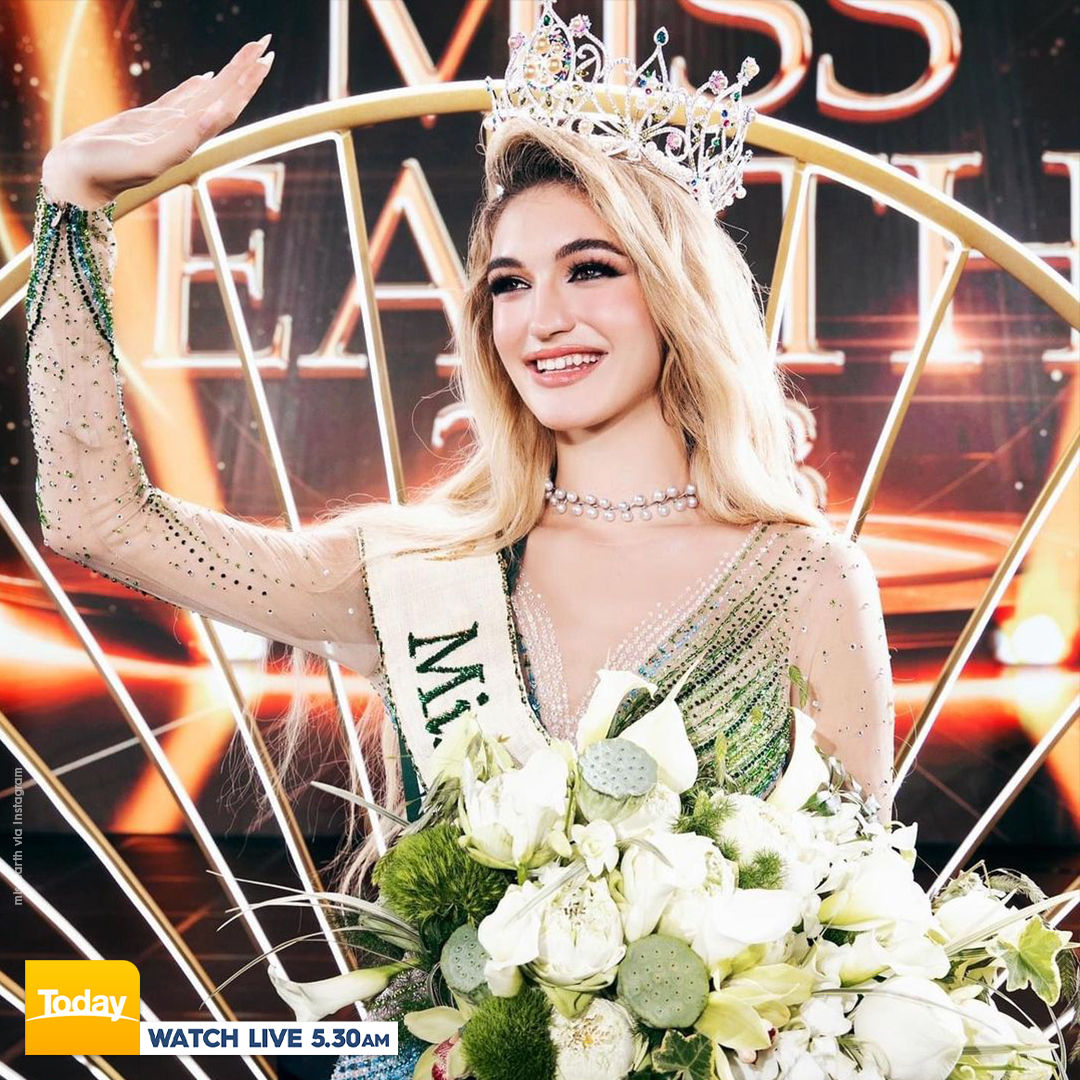 Miss Earth 2023 is Drita Ziri from Albania. 👑🌍 The 18-year-old was crowned with the prestigious title yesterday, giving her country its first win in the pageant that aims to promote environmental consciousness. #9Today
