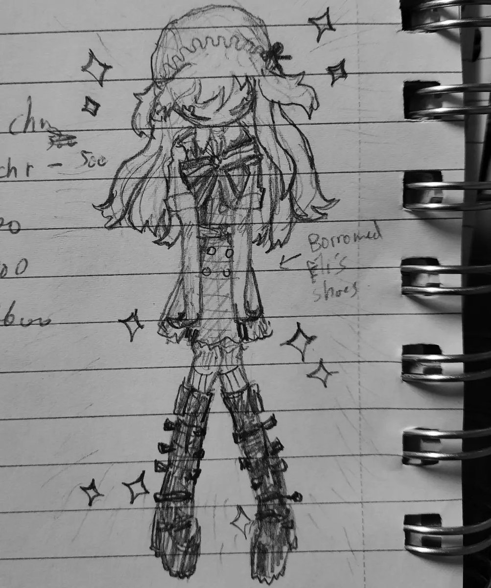 HYSTERIA_M_GIRL's tweet photo. [W:E] [SC!] 💼 School doodles pt 1

#art #artwork #oc #ocart #worldsendgame #worldsendgameart #doodle #drawing #stringcuttersart #stringcutters https://t.co/lVKLcjxjJ5