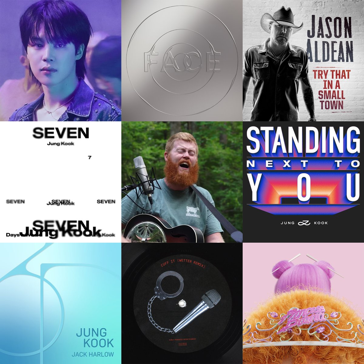 Biggest US pure song sales weeks of 2023:

#1 Like Crazy 254K
#2 Try That In A Small Town 228K
#3 Try That In A Small Town 175K
#4 Seven 153K
#5 Rich Men North Of Richmond 147K
#6 Rich Men North Of Richmond 117K
#7 Standing Next To You 99K
#8 3D 87K
#9 Cuff It 78K
#10 Princess