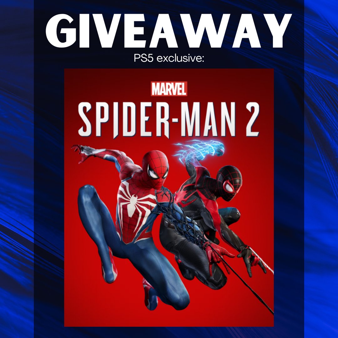 MissMachoTV's tweet photo. 🚨GIVEAWAY🚨
Time for our Christmas giveaway! So here's your opportunity to win a digital copy of the PS5 Exclusive, Spider-Man 2!🕷️
✅Follow
❤️Like
🔃Repost

NA region only. Good luck and happy holidays!
#spiderman2 #PS5 #Giveaway #HolidaySpirit https://t.co/3Xi1hiySXX