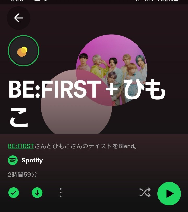 himoko_besty's tweet photo. なんか嬉しい🤗❤️
#BEFIRST
#Spotify_BEFIRST 
#SpotifyBlend https://t.co/THDG8xZqBL