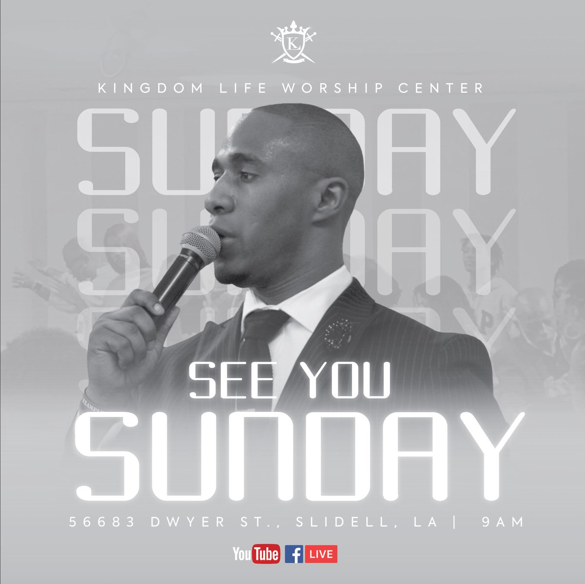 klifewc's tweet photo. Join us TOMORROW for our worship experience, in SLIDELL at 9AM. Bring your family, and invite someone else to come. Come expecting! See you tomorrow. https://t.co/qryC8vl6sK