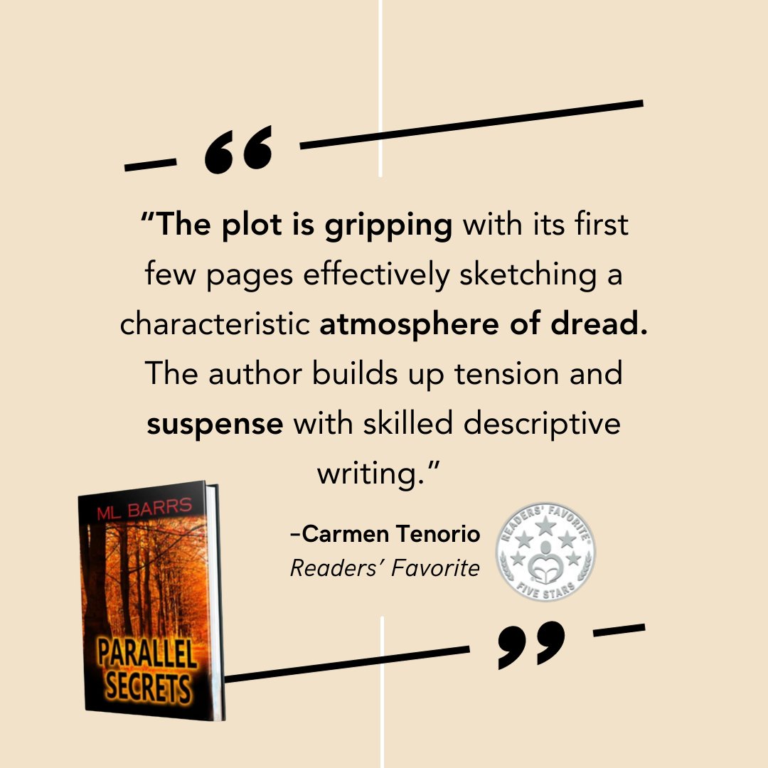 Absolutely DREADFUL 😉
Thank you for the great review!

#ParallelSecrets #BookReview #itwdebuts #wildrosepress #mysterybooklover #mysteryreadersofig