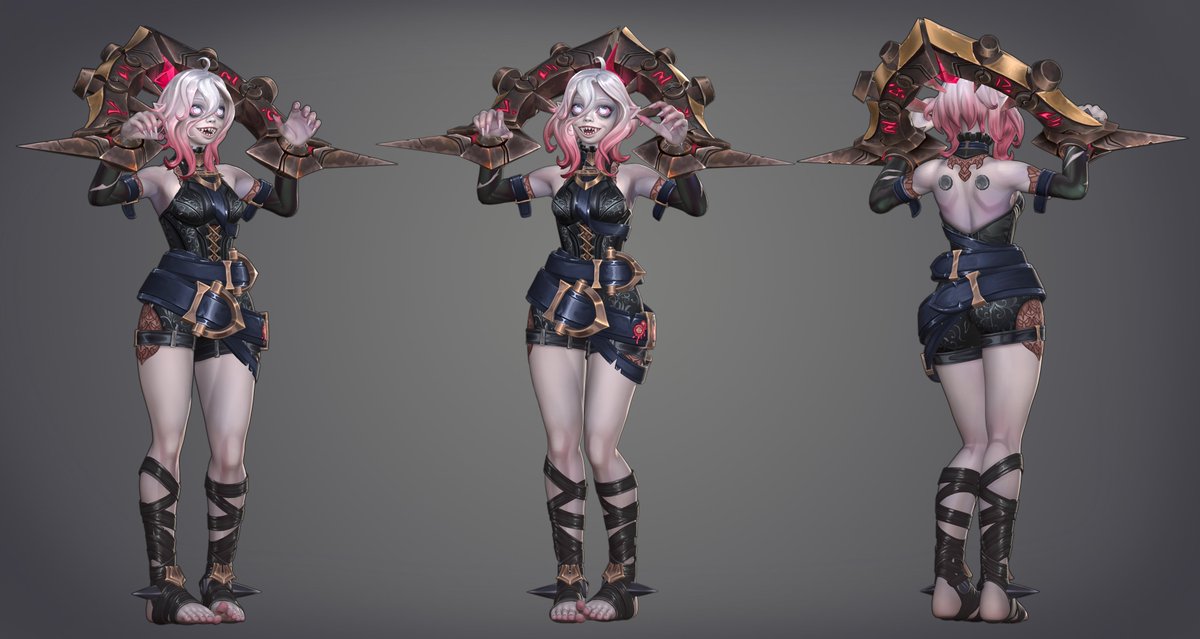Dasha_Eva_'s tweet photo. I finished this project! Help me spread the word, like, comment and retweet! :)

#RiotGames #leagueoflegends #leagueoflegendsfanart #briar #briarfanart #3dmodeling #handpaint #gamedev #gameart https://t.co/bvXuzSZs1p