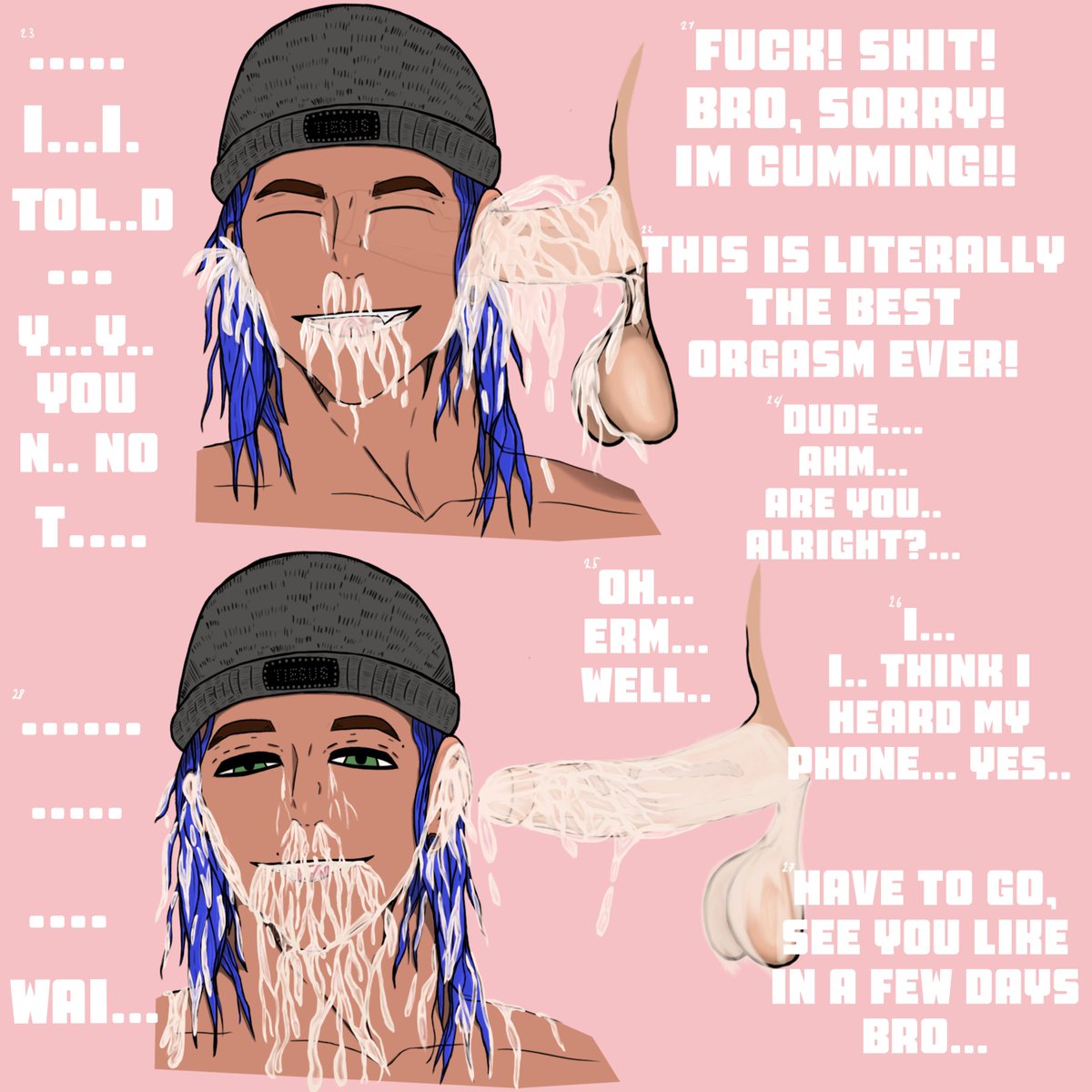 tiesus1565's tweet photo. Kink warning: ear fuck, ear penetration, literal brain/mind fuck!
Hey, so I'm back with something a bit different, but I needed to get this one out of my brain lol
this is an Oc of mine. 
Hope y'all are not to disturbed by this drawing, would love to hear what y'all think of it! https://t.co/YQEmkRlFaL