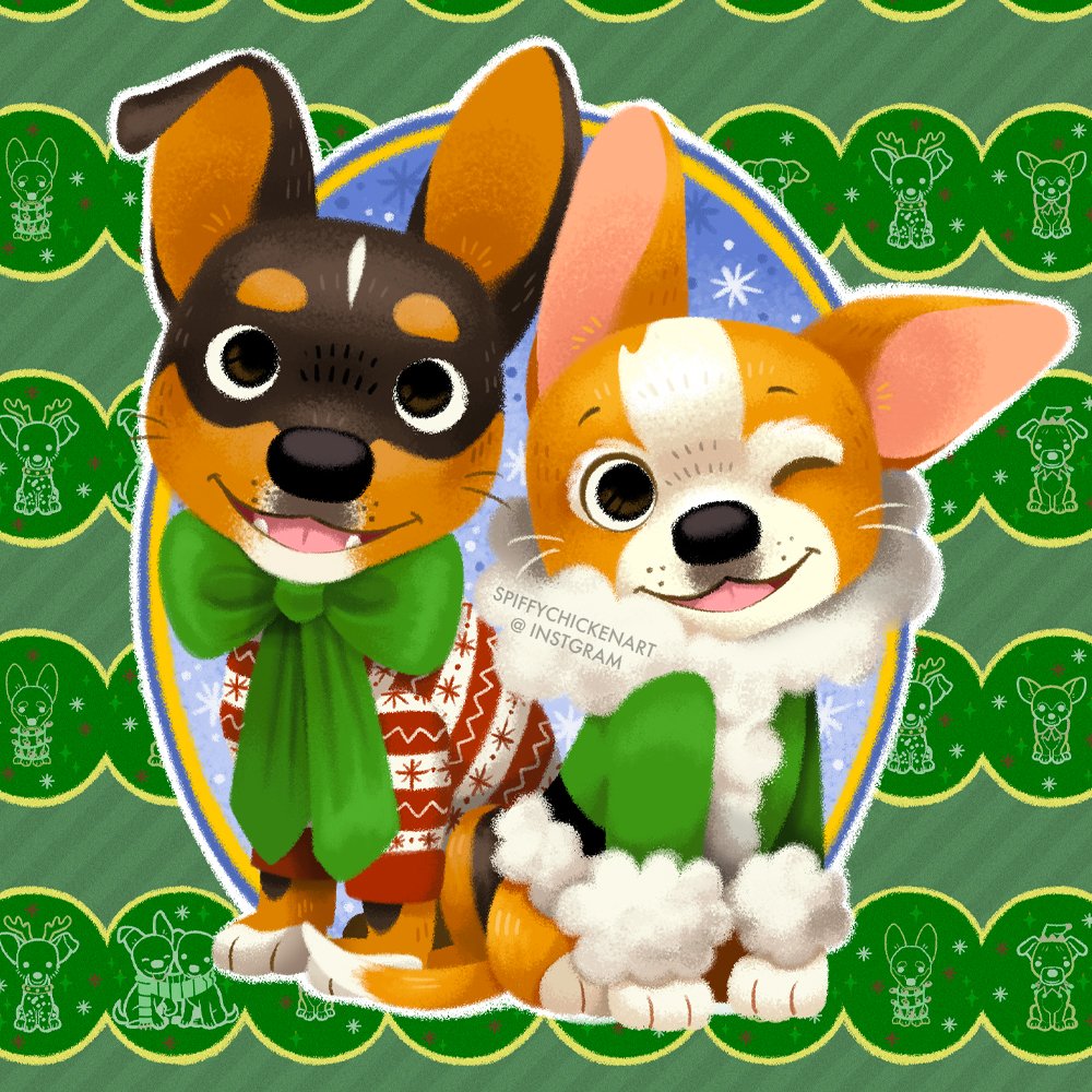 My Xmas card this year (or part of it anyway), as ever featuring my boys ❤️ Happy Holidays, everyone!