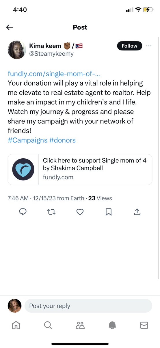 PoloBeachClubs's tweet photo. Please help this lady so she can feed her litter. https://t.co/PudYf6v3aB