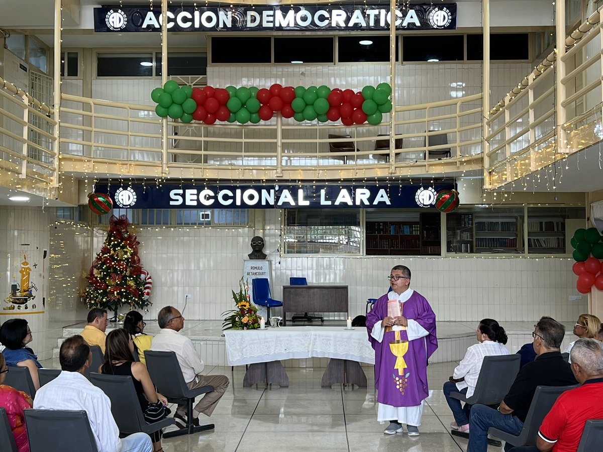 #23Dic | Misa por el descanso eterno del compañero Reinaldo “Chito” Vásquez, quien en vida fuese compañero de partido con gran trayectoria Acción Democrátista, diputado suplente al extinto congreso, defensor de la democracia y los valores democráticos.