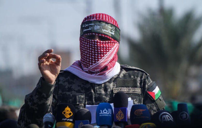 Lembayungsyahdu's tweet photo. Juru bicara Brigade Al-Qassam, Abu Ubaida:

" Akibat pemboman pendudukan Israel yang biadab, kami kehilangan kontak dengan kelompok yang bertanggung jawab atas lima tawanan Israel, termasuk: Haim Gershon Peri, Yoram Itak Metzger, Amiram Israel Cooper, dan kami yakin bahwa para tawanan terbunuh dalam salah satu serangan Israel di Jalur Gaza".

Sumber : #SahabatPalestina_ID