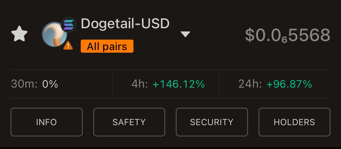 Dogetails's tweet photo. If you fade $DOGETAIL while flipping $SOL meme coins 🪙, you will start flipping
@McDonalds burgers soon 🍔 

0 Presale 💵 
0 Influencers 🧍‍♂️ 
0 Paid Advertising 📈
100% Meme 🐸

You can become whale 🐳 with $10 😂 https://t.co/dCUIGipFkf