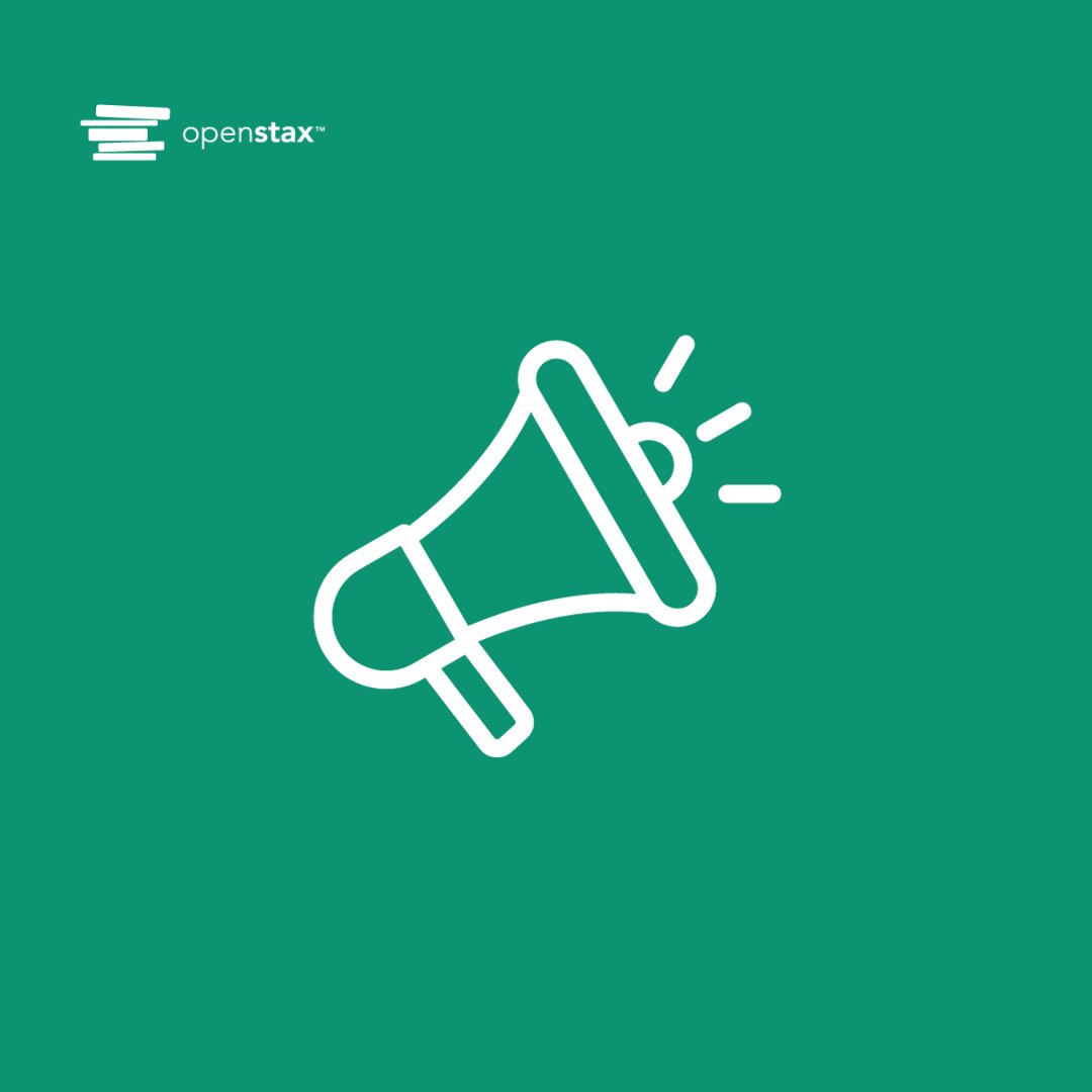 OpenStax's tweet photo. Did you use Organic Chemistry 10e for your class this fall?
We want to talk to you! We are looking to connect with instructors and students to learn more about the impact this incredible, free textbook has had. DMs are open, or drop us a note below โฌ๏ธ. #OpenStax https://t.co/3Kt9T1sPSt