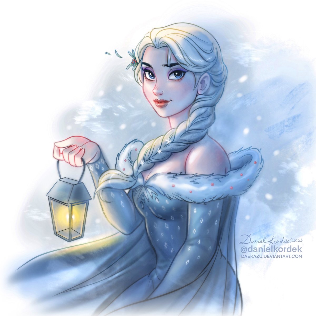 I always wanted to draw Elsa from "Olaf's Christmas Adventure" and here she is.
Love this dress. What's your favorite Elsa's outfit?

#Elsa #Frozen #Princess #SnowQueen #Disney #winter #mood #sketch #art