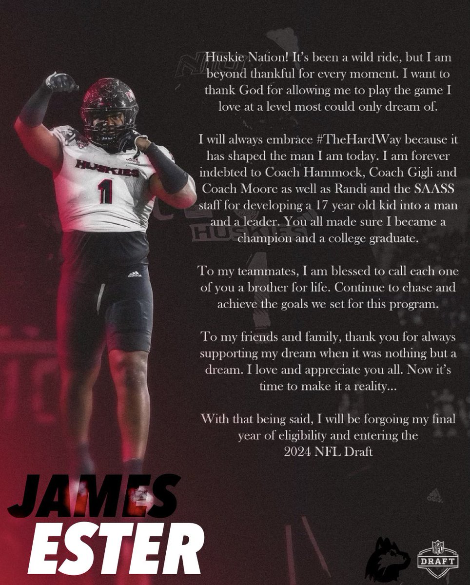 J2Ester's tweet image. THANK YOU HUSKIE NATION! 🖤