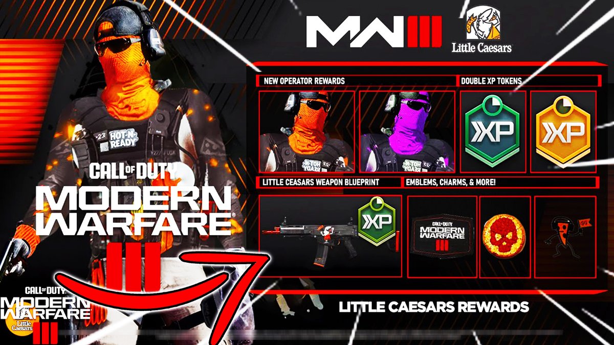 KashMarco's tweet photo. 🎄CHRISTMAS GIVEAWAY!🔥
🎁Im going to be giving 2 people that Like and Retweet this tweet a FREE MW3/Warzone 2 promotion code. Winner will be able to chose which promotion code option wanted from the options shown below (Full Bundle). The Winners will be picked randomly from https://t.co/yVGSEOkqzG
Must Be Following
@KashMarco 
Have post notifications on🔔
GIVEAWAY ENDS 12/25🎅 Good Luck!💪
#giveaway #MW3 #free #Warzone #CallofDuty

How to unlock and redeem these codes? Check out links below
Monster-
https://t.co/q2Cs852yxj 
Hyper X- 
https://t.co/u6CB5cs1p1
Little caesars-
https://t.co/VukC1NkRUl